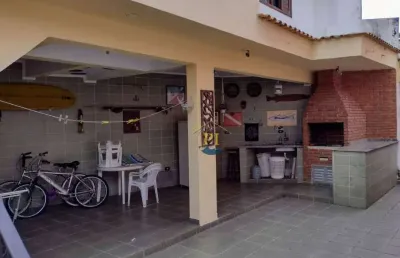 Casa com 3 dormitórios à venda, 358 m² por r$ 1.800.000,00 - canto do forte - praia grande/sp
