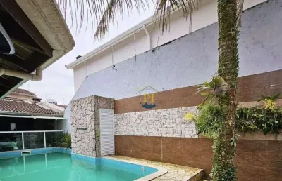 Casa à venda, 260 m² por r$ 2.600.000,00 - canto do forte - praia grande/sp