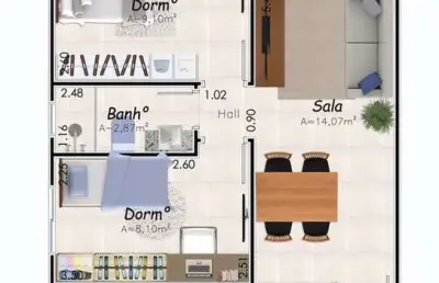 Apartamento residencial à venda, caiçara, praia grande - ap0310.