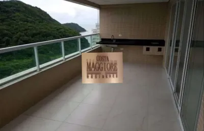 Apartamento com 3 dormitórios à venda, 153 m² por r$ 2.200.000,00 - canto do forte - praia grande/sp