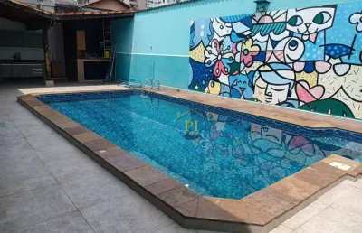 Casa com 3 dormitórios, 180 m² - venda por r$ 3.200.000,00 ou aluguel por r$ 11.000,00/mês - canto do forte - praia grande/sp