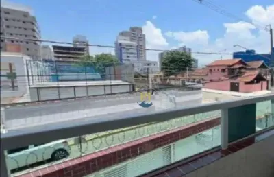 Casa com 2 dormitórios à venda, 75 m² por r$ 420.000,00 - aviação - praia grande/sp