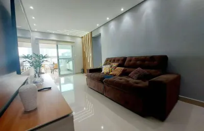 Apartamento com 2 dormitórios à venda, 83 m² por r$ 715.000 - boqueirão - praia grande/sp