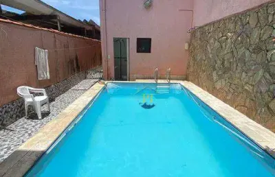 Casa com 4 dormitórios à venda, 1 m² por r$ 850.000 - vila guilhermina - praia grande/sp