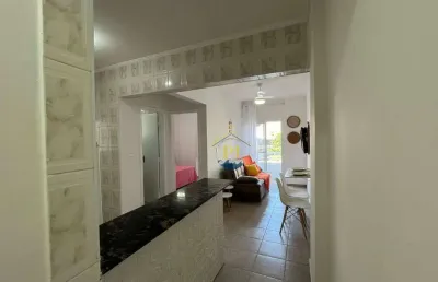 Apartamento com 1 dormitório à venda, 50 m² por r$ 250.000 - mirim - praia grande/sp