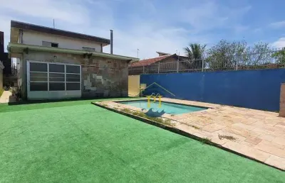 Sobrado com 4 dormitórios à venda, 200 m² por r$ 2.650.000,00 - nova mirim - praia grande/sp