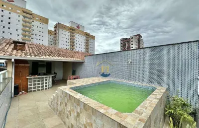Sobrado com 3 dormitórios à venda, 137 m² por r$ 1.040.000 - canto do forte - praia grande/sp
