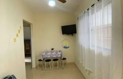Apartamento com 1 dormitório à venda, 40 m² por r$ 255.000 - canto do forte - praia grande/sp