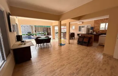 Casa com 3 dormitórios à venda, 212 m² por r$ 2.200.000,00 - canto do forte - praia grande/sp