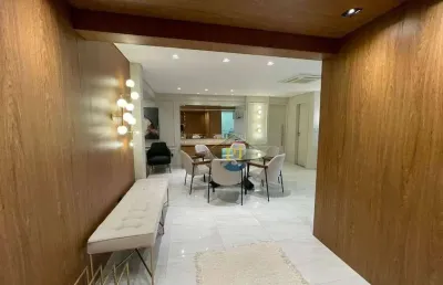 Apartamento para alugar, 161 m² por r$ 9.800,00/mês - tupi - praia grande/sp