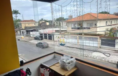 Sobrado com 3 dormitórios à venda, 156 m² por r$ 900.000 - tude bastos (sítio do campo) - praia grande/sp