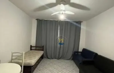 Kitnet com 1 dormitório à venda, 36 m² por r$ 180.000 - maracanã - praia grande/sp