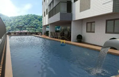 Apartamento com 3 dormitórios à venda, 105 m² por r$ 900.000 - canto do forte - praia grande/sp