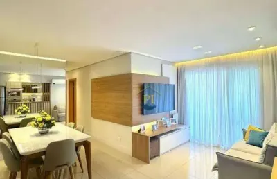 Apartamento com 3 dormitórios à venda, 113 m² por r$ 1.198.000 - canto do forte - praia grande/sp
