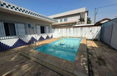 Casa com 3 dormitórios à venda, 100 m² por r$ 900.000,00 - balneário pires - praia grande/sp