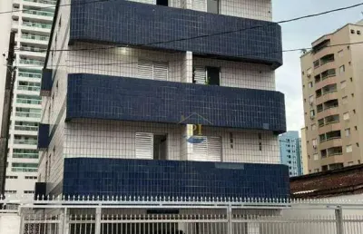 Apartamento com 1 dormitório à venda, 37 m² por r$ 250.000 - tupi - praia grande/sp