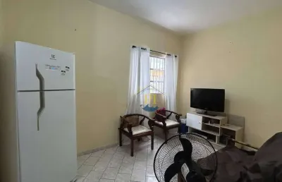 Apartamento com 1 dormitório à venda, 35 m² por r$ 190.000 - aviação - praia grande/sp