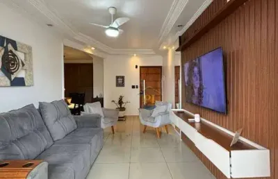 Apartamento com 3 dormitórios à venda, 100 m² por r$ 590.000,00 - tupi - praia grande/sp