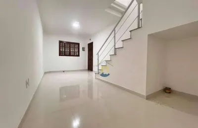 Casa com 2 dormitórios à venda, 90 m² por r$ 458.000 - maracanã - praia grande/sp
