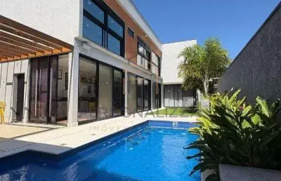 Lindo casa para a venda com 4 quartos, sendo 3 suites, no condominio brisas jundiai, jardim samambaia - sp