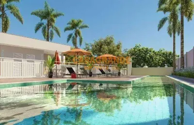Apartamento com 02 quartos, 51m² no parque residencial flamboyant