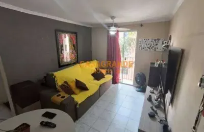 Apartamento com 02 quartos, 48m² no bosque dos eucaliptos, sjc