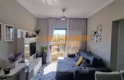 Apartamento com 02 quartos, 64m² no vila alexandrina, sjc