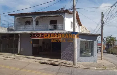 Casa/sobrado/comercial com 03 quartos, no vila industrial  sjc