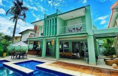 Casa com 4 dormitórios, 390 m² - venda por r$ 7.000.000,00 ou aluguel por r$ 23.500,00/mês - riviera módulo 05 - bertioga/sp