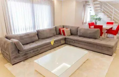 Cobertura com 4 dormitórios à venda, 300 m² por r$ 1.600.000,00 - jardim - santo andré/sp