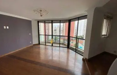 Apartamento com 3 dormitórios para alugar, 141 m² por r$ 7.450,00/mês - jardim anália franco - são paulo/sp