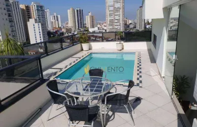 Cobertura com 3 dormitórios à venda, 282 m² por r$ 1.950.000 - água fria - são paulo/sp