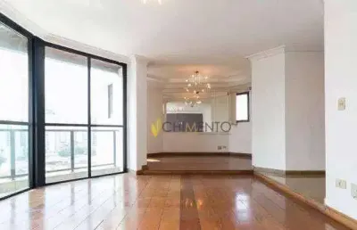 Apartamento com 3 dormitórios para alugar, 141 m² por r$ 7.450/mês - vila regente feijó - são paulo/sp