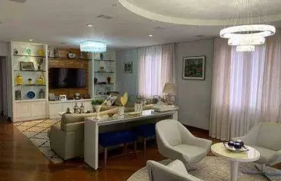 Apartamento com 4 dormitórios à venda, 310 m² por r$ 2.490.000 - jardim - santo andré/sp