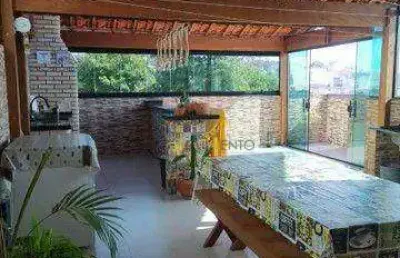 Cobertura com 2 dormitórios à venda, 110 m² por r$ 449.000,00 - vila bela vista - santo andré/sp