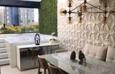 Cobertura com 2 dormitórios à venda, 110 m² por r$ 1.150.000 - nova petrópolis - são bernardo do campo/sp