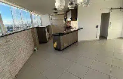 Cobertura com 3 dormitórios à venda, 160 m² por r$ 710.000,00 - vila alzira - santo andré/sp