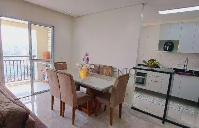 Apartamento com 3 dormitórios à venda, 84 m² por r$ 669.000,00 - vila américa - santo andré/sp