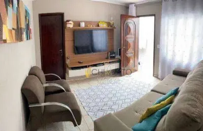 Casa com 2 dormitórios à venda, 100 m² por r$ 450.000,00 - jardim das maravilhas - santo andré/sp
