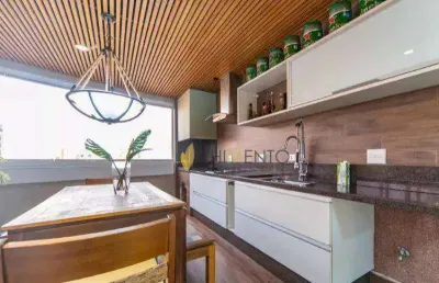 Apartamento à venda, 275 m² por r$ 3.350.000,00 - jardim - santo andré/sp