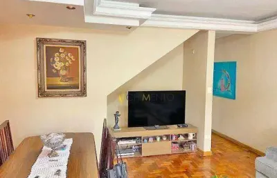 Casa com 3 dormitórios à venda, 165 m² por r$ 830.000,00 - jardim - santo andré/sp
