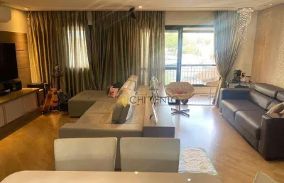 Apartamento com 3 dormitórios à venda, 114 m² - jardim - santo andré/sp