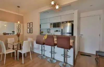 Apartamento com 3 dormitórios à venda, 93 m² por r$ 835.000,00 - vila valparaíso - santo andré/sp