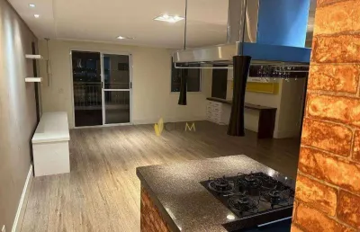 Apartamento com 3 dormitórios à venda, 115 m² por r$ 1.070.000,00 - vila valparaíso - santo andré/sp