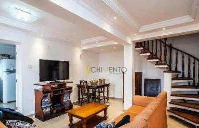 Sobrado com 4 dormitórios à venda, 222 m² por r$ 840.000,00 - vila leopoldina - santo andré/sp