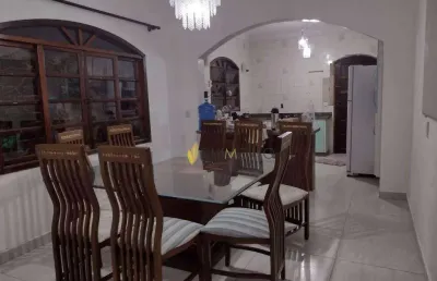 Casa com 3 dormitórios para alugar, 300 m² por r$ 3.590,00/mês - parque gerassi - santo andré/sp