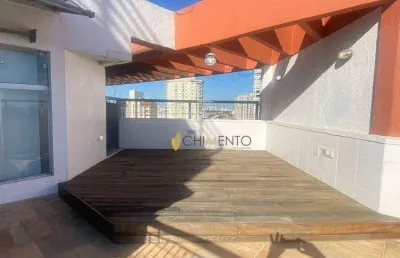 Cobertura com 3 dormitórios, 140 m² - venda por r$ 1.370.000,00 ou aluguel por r$ 9.240,00/mês - chácara klabin - são paulo/sp