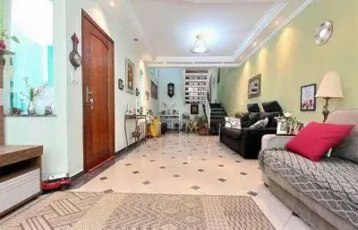 Casa com 4 dormitórios à venda, 212 m² por r$ 1.350.000,00 - vila assunção - santo andré/sp