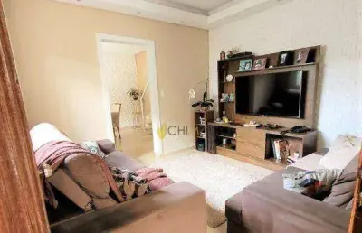 Casa com 3 dormitórios à venda, 108 m² por r$ 687.000,00 - vila alzira - santo andré/sp
