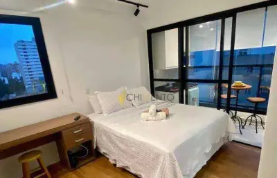 Apartamento com 1 dormitório à venda, 25 m² por r$ 470.000 - perdizes - são paulo/sp